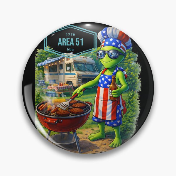 Item preview, Area 51 BBQ Cookout designed and sold by FREENATION2026.