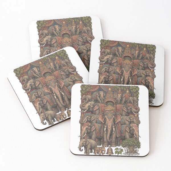 Item preview, Asian elephant designed and sold by snoWorkshop.