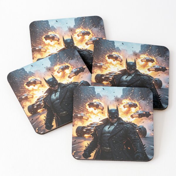 Item preview, Gotham Takedown - Cyber Gothic Dark Knight Art by Mavila Art designed and sold by JMAVILA ART.