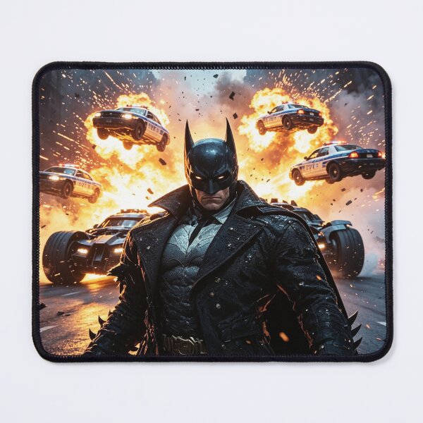 Item preview, Gotham Takedown - Cyber Gothic Dark Knight Art by Mavila Art designed and sold by JMAVILA ART.