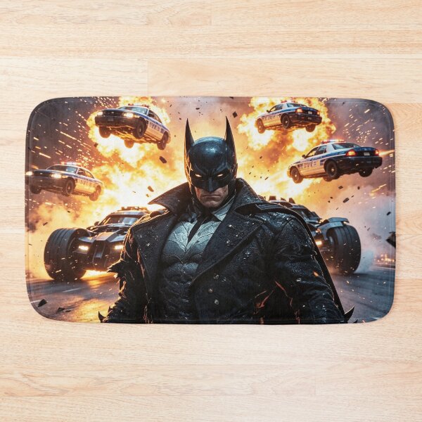 Item preview, Gotham Takedown - Cyber Gothic Dark Knight Art by Mavila Art designed and sold by JMAVILA ART.