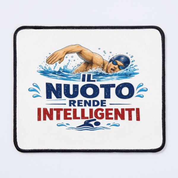 Item preview,   Il Nuoto Rende Intelligenti – Inspirational Swimming Graphic  designed and sold by RipantinaFantasy .