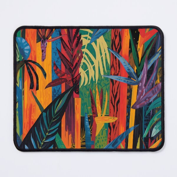 Artikelvorschau, Tropisches Laub aus dem Amazonasgebiet – Üppige botanische Zusammensetzung entworfen und verkauft von BrazilArtShop.