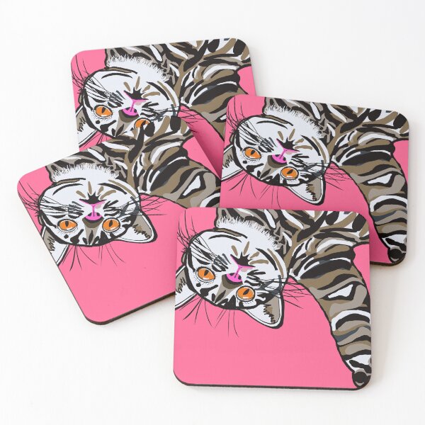 Item preview, Zebra the Pussy Cat designed and sold by TinaJostDesigns.