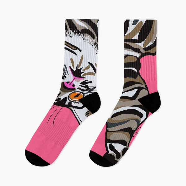 Item preview, Zebra the Pussy Cat designed and sold by TinaJostDesigns.