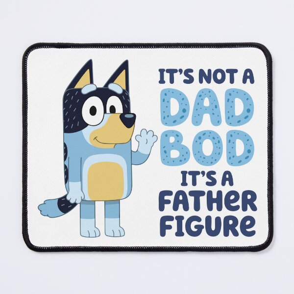 Item preview, It's Not A Dad Bod It's A Father Figure Funny Dad Jokes designed and sold by raedattia.