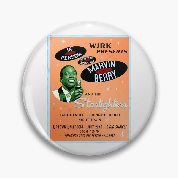 Item preview, Marvin Berry Poster Orange designed and sold by Normbot2000.