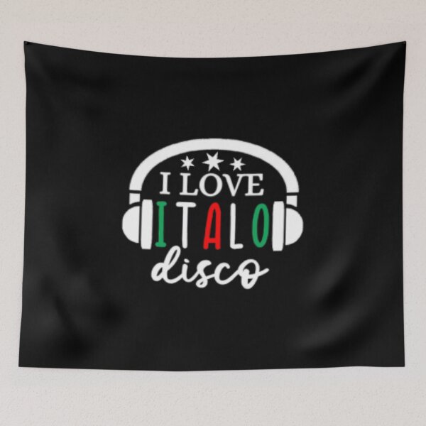 Item preview, I Love Italo Disco designed and sold by Graphroad.