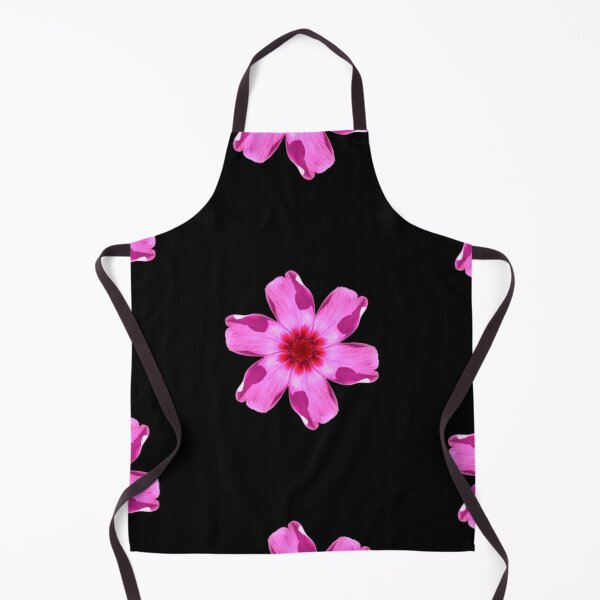 Item preview, Pink Blossom Seamless Pattern on Black designed and sold by SilentBloomLab.