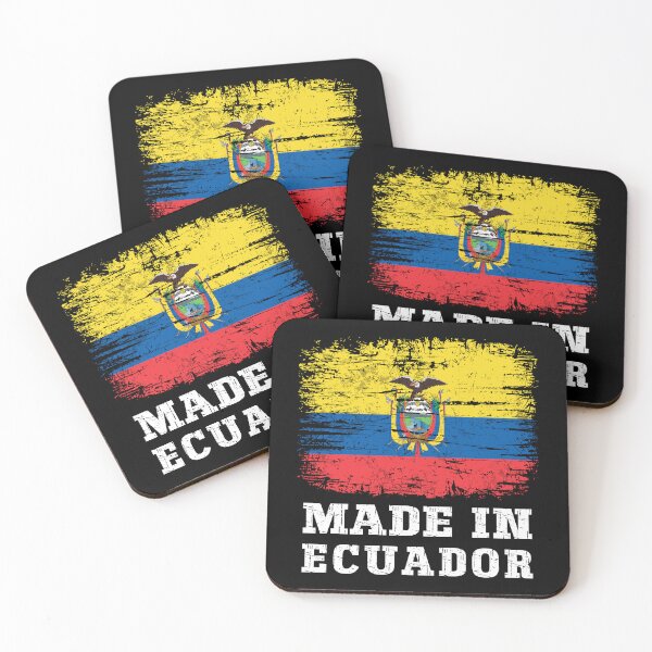 Item preview, Made in Ecuador Distressed Rugged Ecuador Flag Vintage designed and sold by Dmetalx Art Apparel.