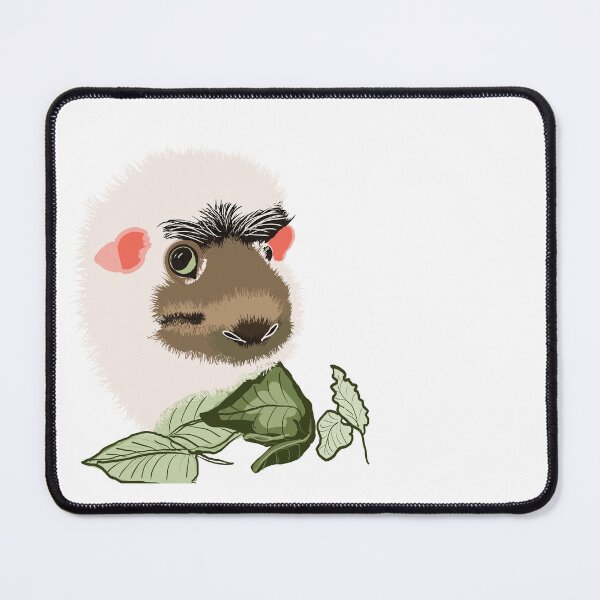 Item preview, Snowy the Guinea Pig designed and sold by TinaJostDesigns.