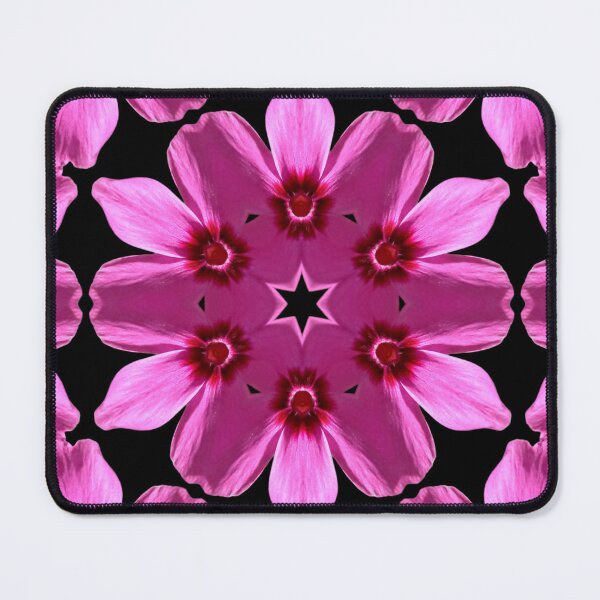 Item preview, Pink Kaleidoscope Floral Pattern designed and sold by SilentBloomLab.