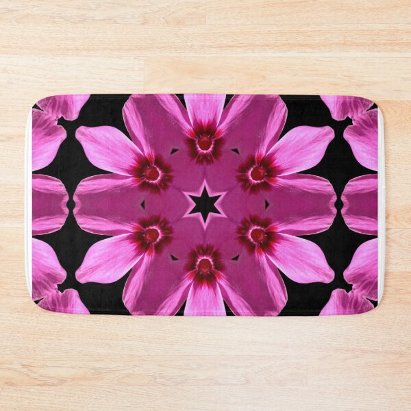 Item preview, Pink Kaleidoscope Floral Pattern designed and sold by SilentBloomLab.