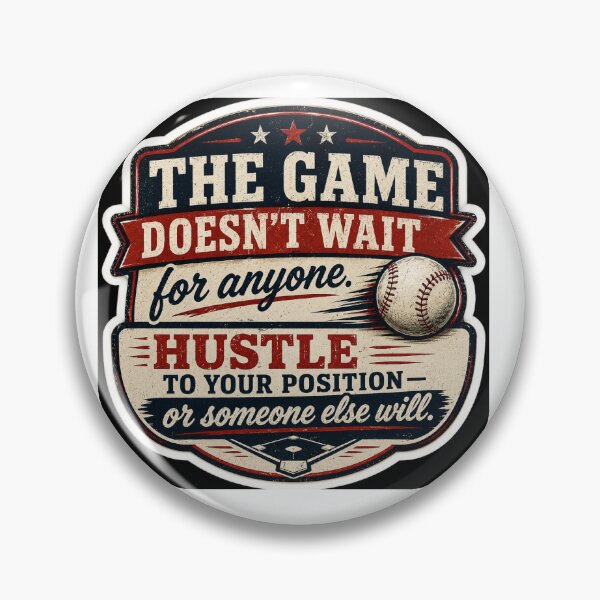 Item preview, The Game Doesn't Wait for Anyone designed and sold by Old School QB.