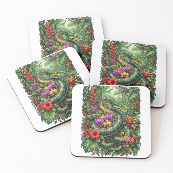 Item preview, Tropical Snake designed and sold by Dudek Originals.