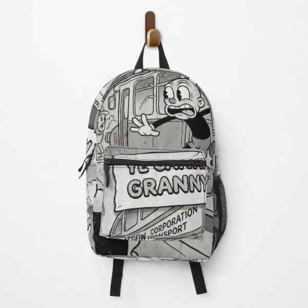 Item preview, Ye Cannae Shove Yer Granny Aff A Bus - Glasgow Scotland Funny Art designed and sold by Loom on the Loch.