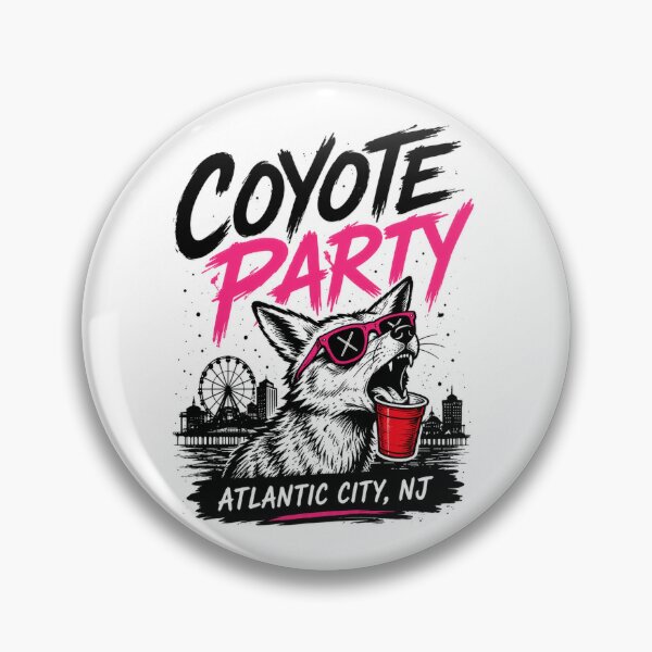 Item preview, Coyote Party - Your new favourite make believe band from Atlantic City designed and sold by BadgerIsland.