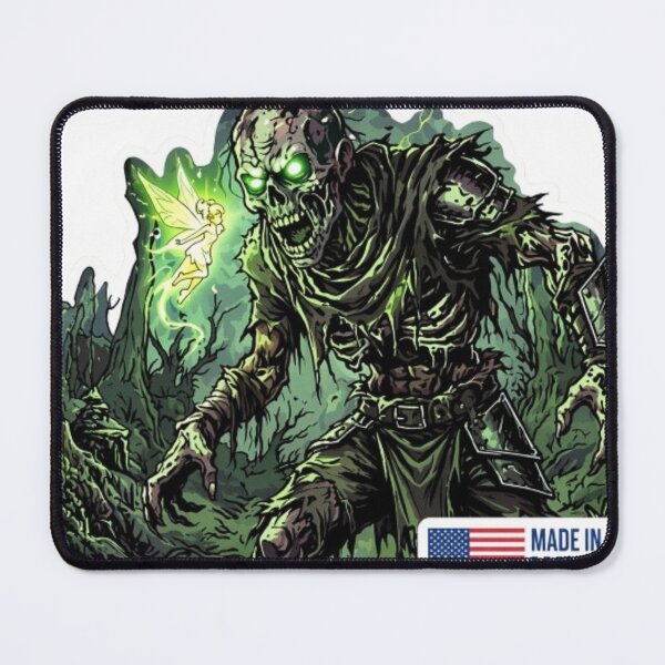 Item preview, Patriotic Zombie Apocalypse - Dark Fantasy Sticker Art by Mavila Art designed and sold by Mavila Forge.