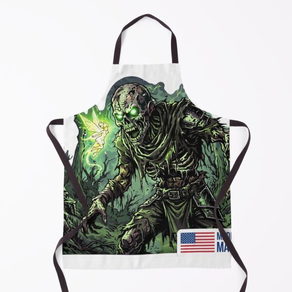 Item preview, Patriotic Zombie Apocalypse - Dark Fantasy Sticker Art by Mavila Art designed and sold by Mavila Forge.