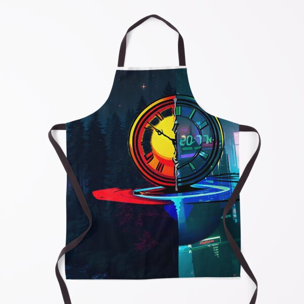 Item preview, Cyberpunk Future City - Nature vs Technology Time Warp designed and sold by Daniela`s shop.