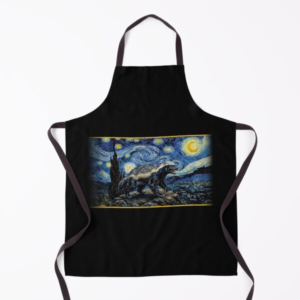 Item preview, Honey Badger Starry Night designed and sold by ValZho.