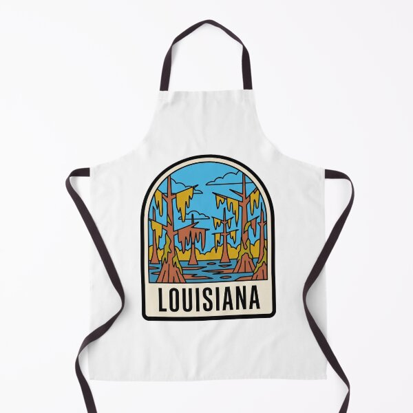 Item preview, Minimalist Louisiana Bayou Swamp Cypress Trees Retro Art designed and sold by Paper Drip.