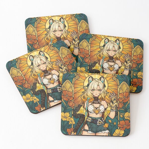 Item preview, Stained Glass Xilonen designed and sold by Thunderbelts.