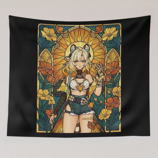 Item preview, Stained Glass Xilonen designed and sold by Thunderbelts.
