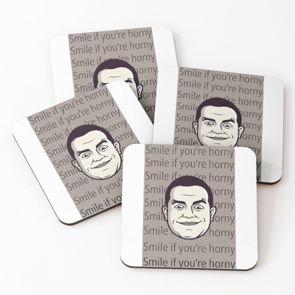 Item preview, Smile If You're Horny | Cheeky Funny Shirt designed and sold by FatCatStudios.