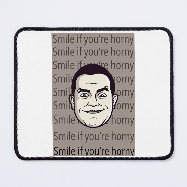 Item preview, Smile If You're Horny | Cheeky Funny Shirt designed and sold by FatCatStudios.