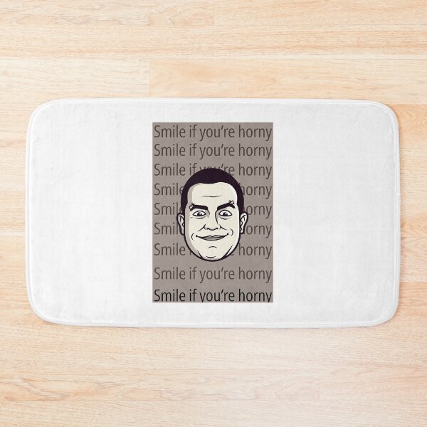Item preview, Smile If You're Horny | Cheeky Funny Shirt designed and sold by FatCatStudios.