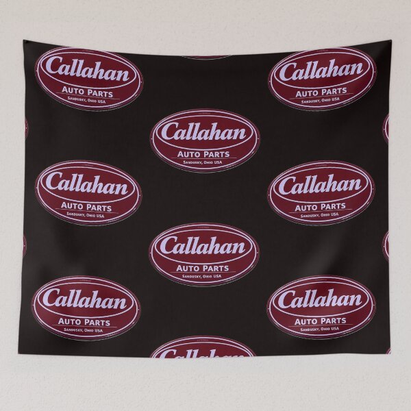 Item preview, Callahan Porcelain Sign Red designed and sold by Normbot2000.