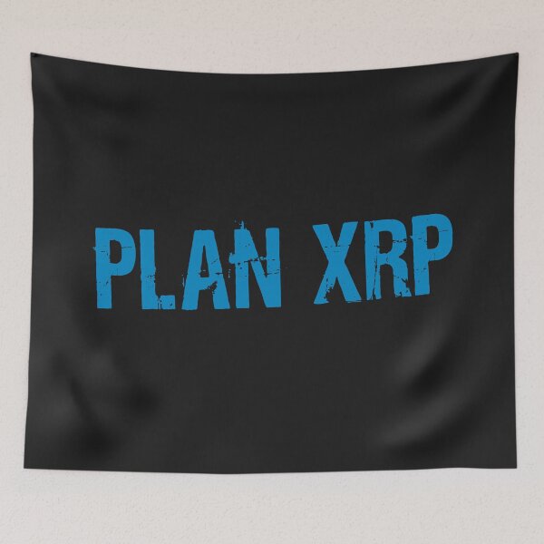 Item preview, Plan XRP Ripple Strategy - Distressed Crypto Art designed and sold by cabana.space.
