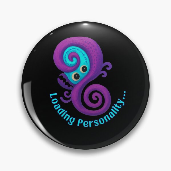 Item preview, Loading Personality... Cute Purple Monster designed and sold by PatykArt.