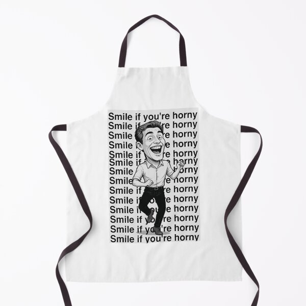 Item preview, Smile If You're Horny | Cheeky Funny Shirt designed and sold by FatCatStudios.