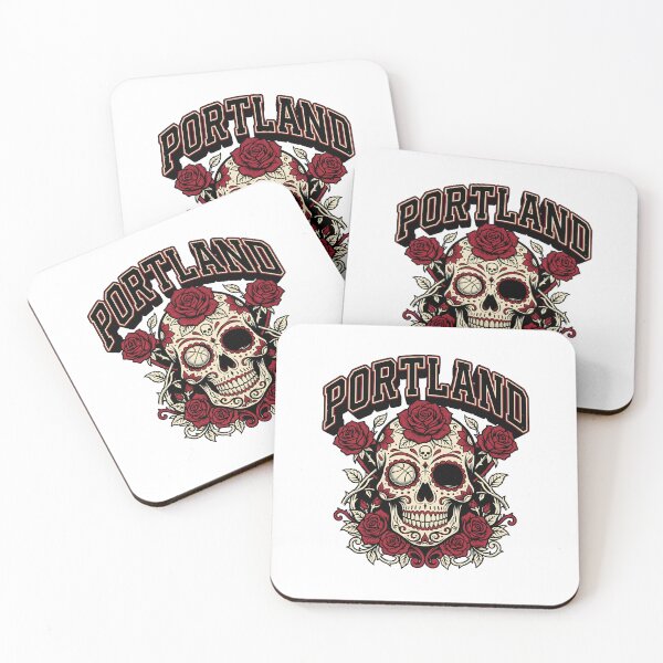 Item preview, Portland Floral Sugar Skull Gothic Rose Vintage Tattoo Style Art designed and sold by get55shirt.