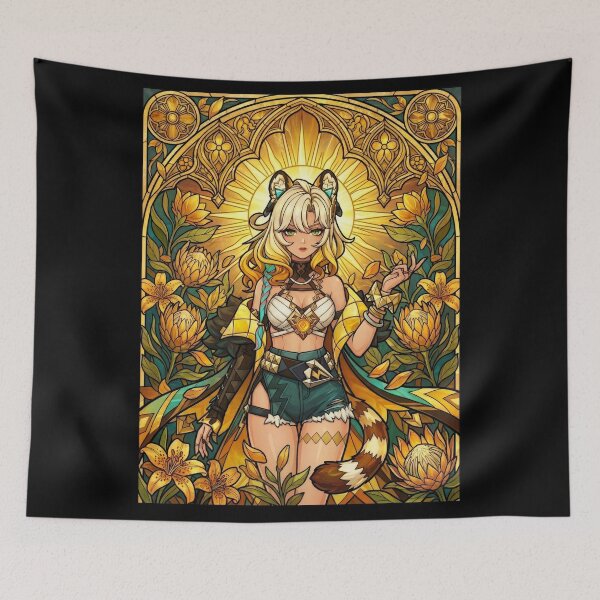 Item preview, Stained Glass Xilonen designed and sold by Thunderbelts.