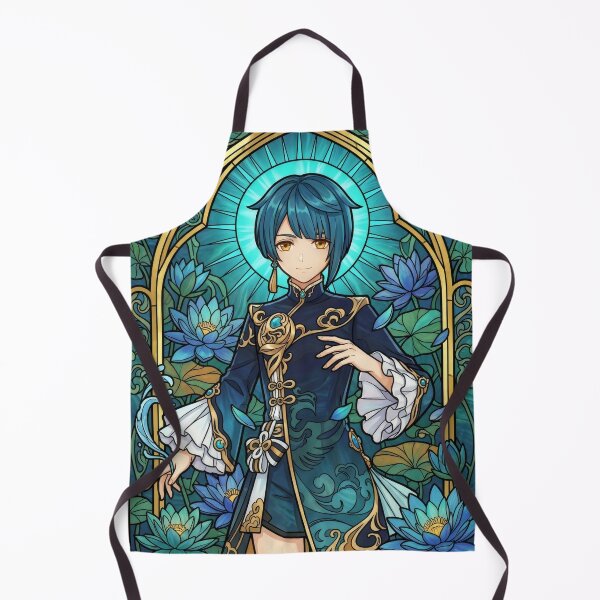 Item preview, Stained Glass Xingqiu designed and sold by Thunderbelts.