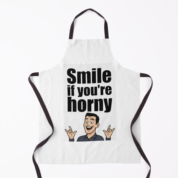 Item preview, Smile If You're Horny | Cheeky Funny Shirt designed and sold by FatCatStudios.