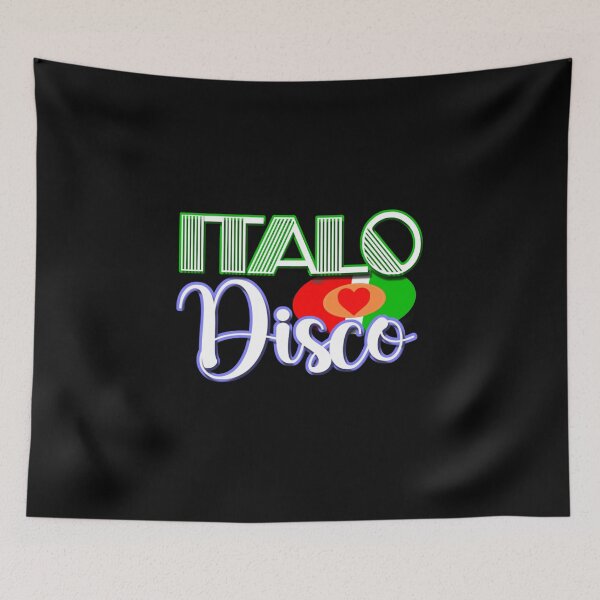 Item preview, I Love Italo Disco designed and sold by Graphroad.