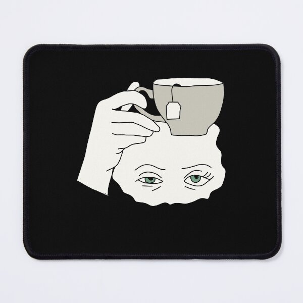 Item preview, Hand Holding Tea Cup – Minimalist Graphic Illustration designed and sold by LeshanArt.