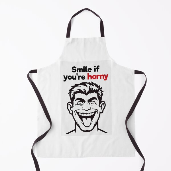 Item preview, Smile If You're Horny | Cheeky Funny Shirt designed and sold by FatCatStudios.