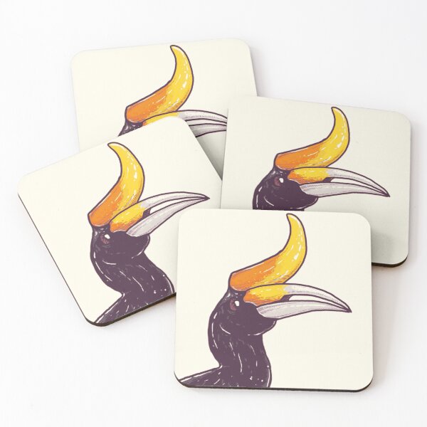 Item preview, Vivid Hornbill Rangkok Illustration designed and sold by AvianPrints.