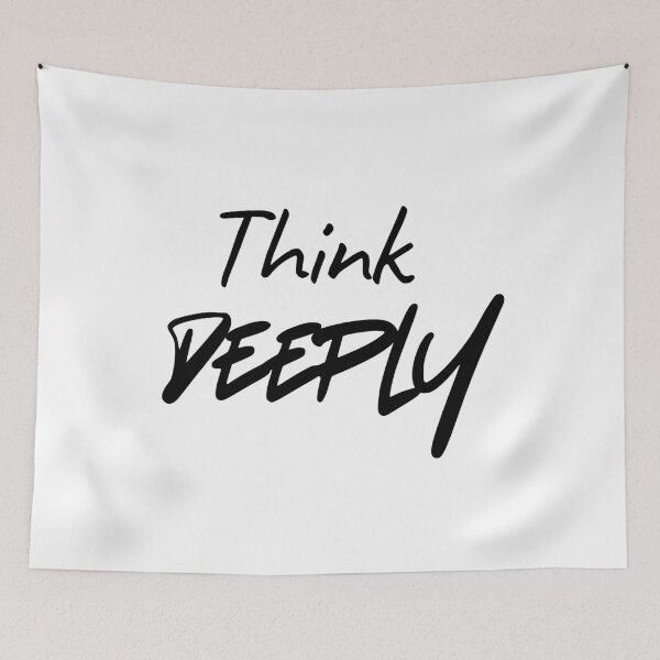 Item preview, Think Deeply designed and sold by MidnightStandard.