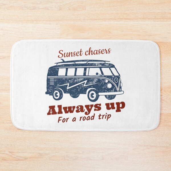 Item preview, Sunset Chasers Van – Always Up For A Road Trip | Retro Camper Travel Design designed and sold by hyper-zone.