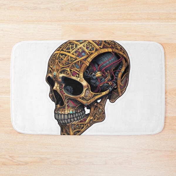 Item preview, Steampunk Mechanical Skull with Biomechanical Gears  designed and sold by ItzLacarth.