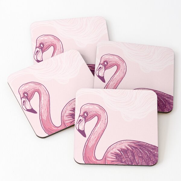 Item preview, Elegant Pink Flamingo Sketch designed and sold by AvianPrints.