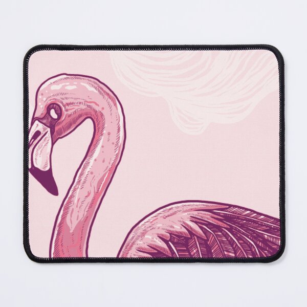 Item preview, Elegant Pink Flamingo Sketch designed and sold by AvianPrints.