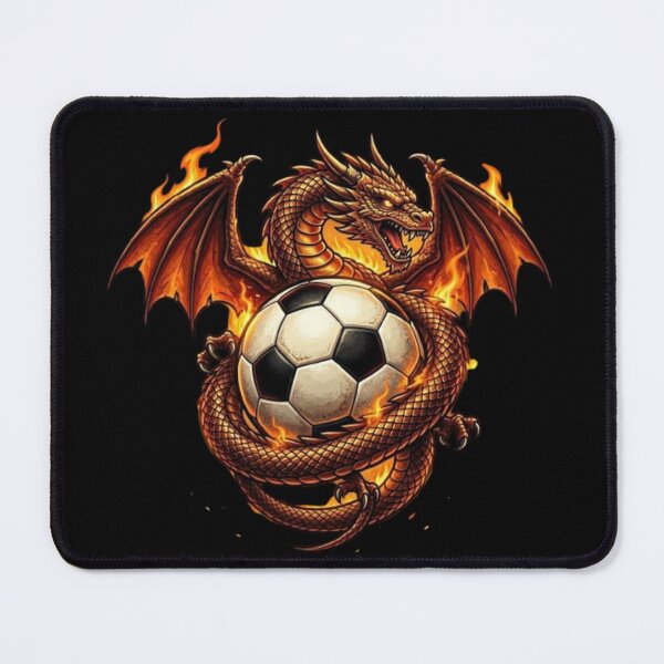 Item preview, Fire Dragon Soccer Ball Logo designed and sold by Interactive-Art.