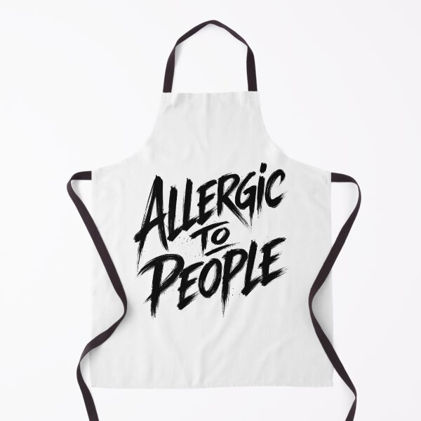 Item preview, Allergic to people designed and sold by BlueBerry45.